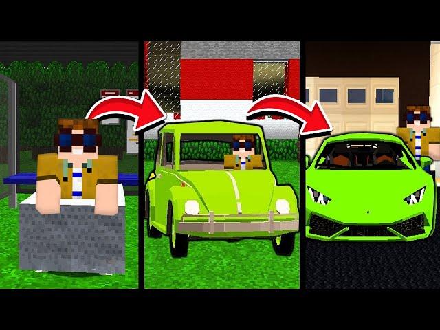 Vom SPORTWAGEN NOOB zum SPORTWAGEN PRO in Minecraft