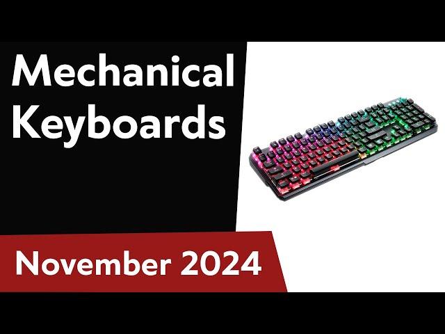 TOP-6. Best Mechanical Keyboards. November 2024