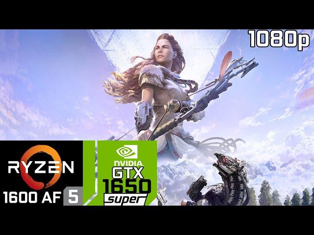 Horizon Zero Dawn - GTX 1650 Super & Ryzen 5 1600 AF & 16GB RAM