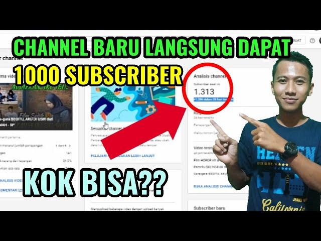 TERBUKTI!! CARA CEPAT TAMBAH SUBSCRIBER TANPA APLIKASI (2020)