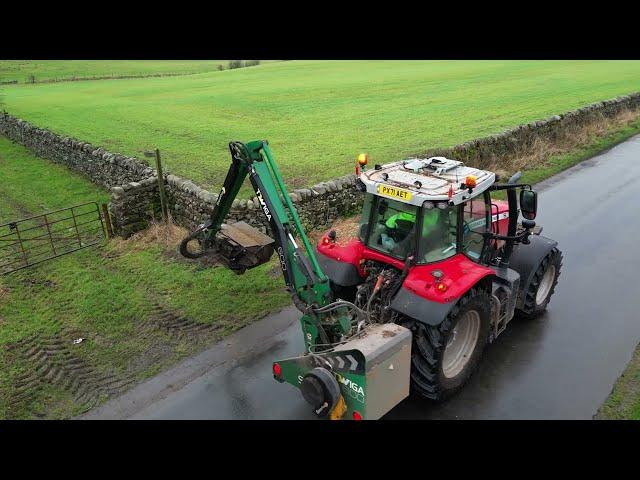 Verge & Hedge Cutting 2023 with Spearhead Twiga 600