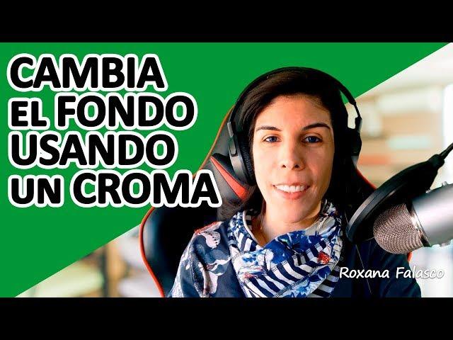 CAMBIAR el FONDO de un video con CAMTASIA studio 9