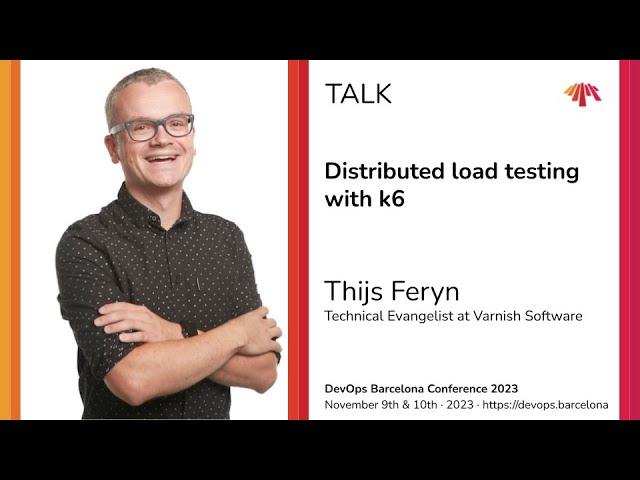 Thijs Feryn - Distributed load testing with k6
