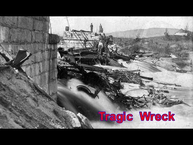 Tragic 1894 Train Wreck Burning Bridge Artifacts River Dive Northwestern Ontario