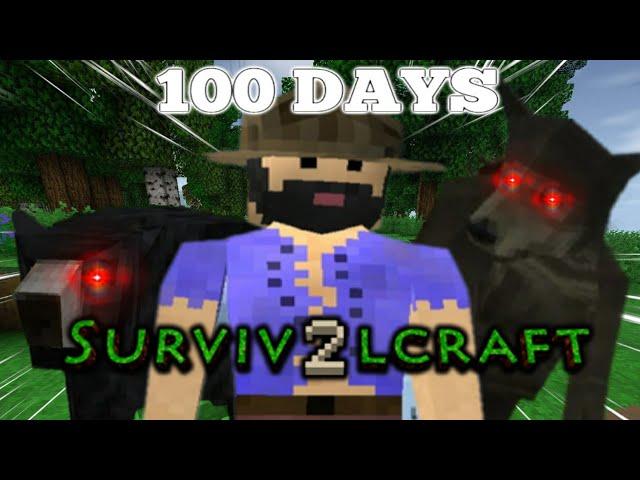 100 DAYS HARDCORE SURVIVAL CRAFT!!