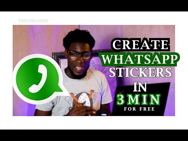 How to Make Stickers (GIF/ Video & Image) on WhatsApp For free. Animate Now!!! 2022.