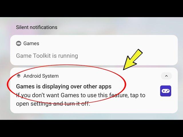 Fix Android System || Games is displaying over other apps android Phone Problem