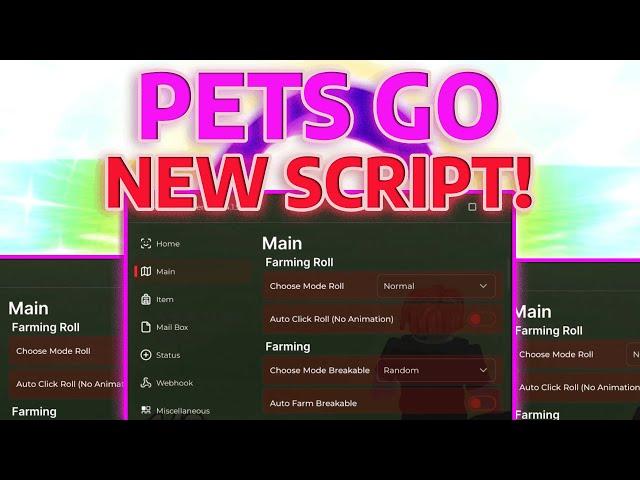 Efficient Auto Farm Script for Pets Go: Quick Upgrades & Coins!