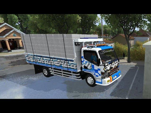 Truk Canter Losbak Berkah Abadi | Mods Terbaru Bus Simulator Indonesia