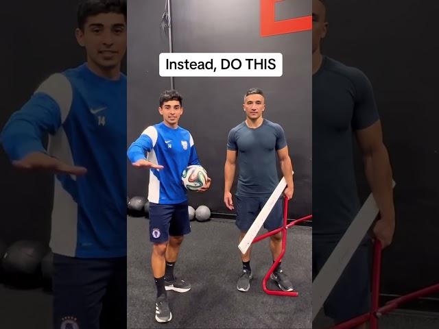 Footballers ️ When you’re in the Gym