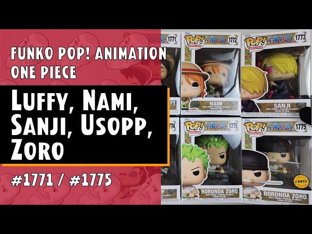 One Piece Luffy, Nami, Sanji, Usopp, Zoro Funko Pop - One Piece // Just One Pop Showcase