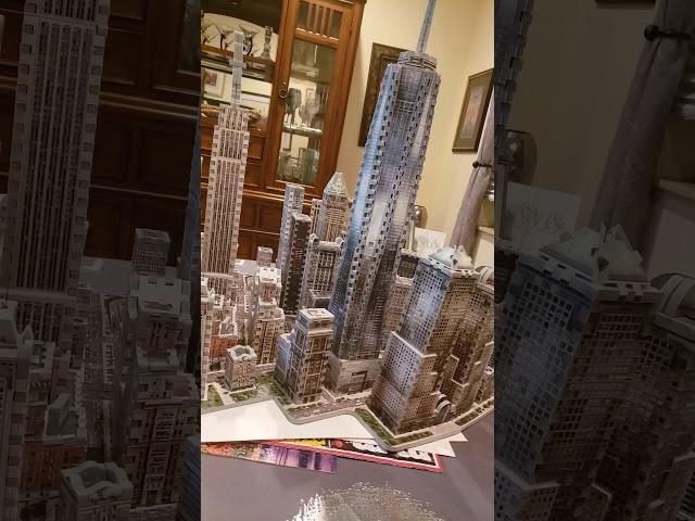 Wrebbit 3d Puzzle of 4 Different Sets Of NYC