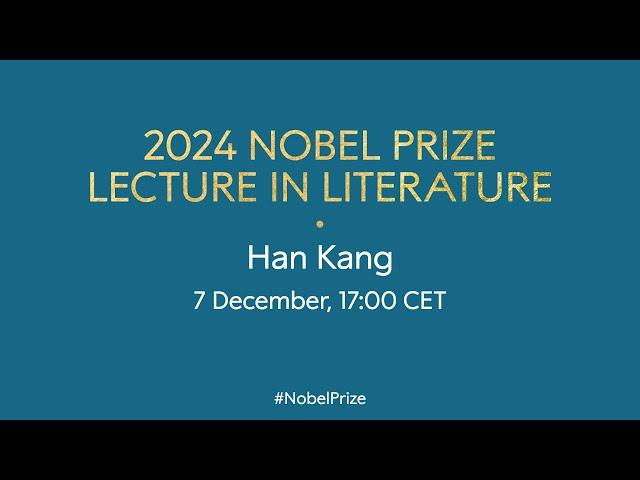 2024 Nobel Prize lecture in literature | Han Kang