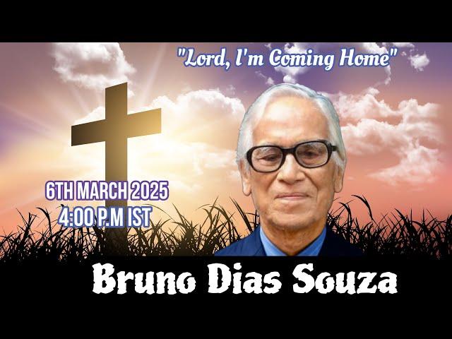 CELEBRATING THE LIFE OF BRUNO DIAS SOUZA | Funeral Mass Live | 6th March | 3.30 PM IST | #tfrcctv