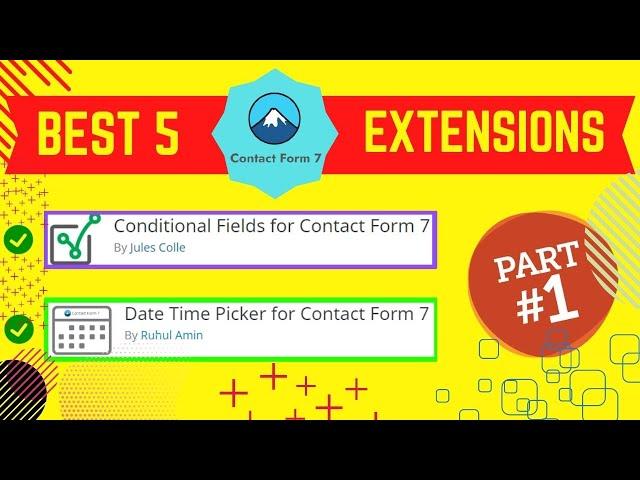 Conditional Fields for Contact Form 7 | Date Time Picker for Contact Form 7 | Bangla Tutorial