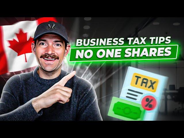 How To Save Taxes As a Business Owner In Canada