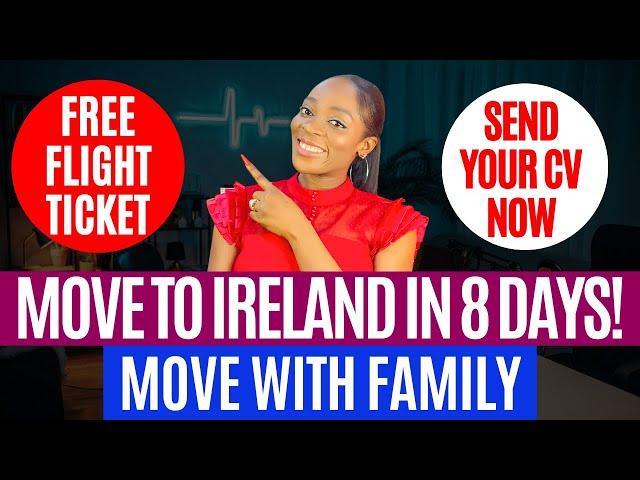 Move to Ireland FOR FREE in 8 DAYS | Relocation Cost Sponsored by Employer