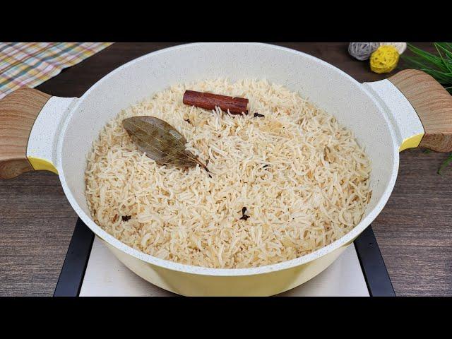 طبخ رز المطاعم الأبيض النثري المفلفل وسر نكهته المميزة والفريده | Restaurant spiced white rice