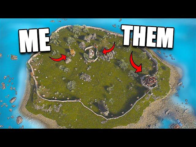 We Built Inside A Clan's SECRET ISLAND COMPOUND in Rust