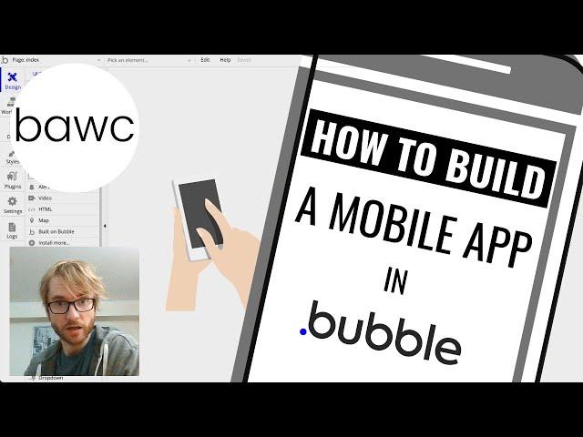 How to Build a MOBILE App in Bubble! - Bubble Tutorial