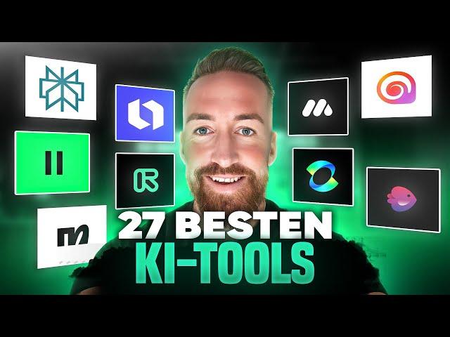 Die 27 besten KI-TOOLS für 2025 (90% kostenlos)