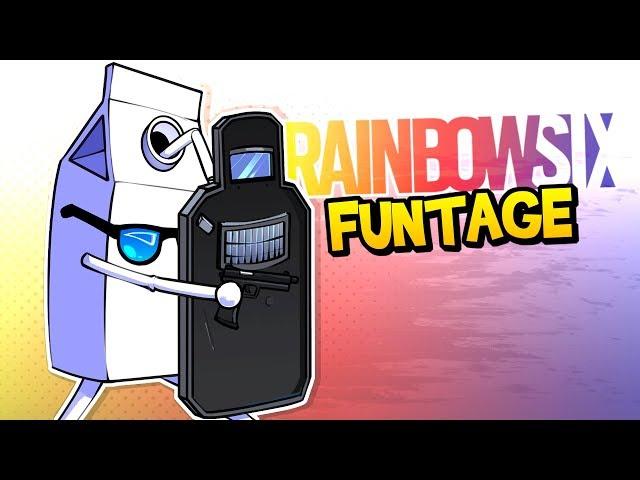 Rainbow Six Siege FUNTAGE! - The BEST Clutch EVER & MORE!