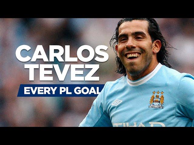 ALL CARLOS TEVEZ PREMIER LEAGUE GOALS | Best of his time at Man City!