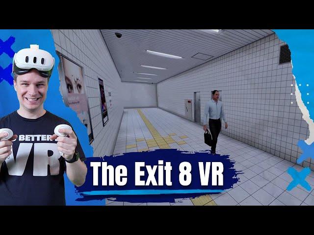 We always experience the same VR scene in a subway corridor... Or do we?!