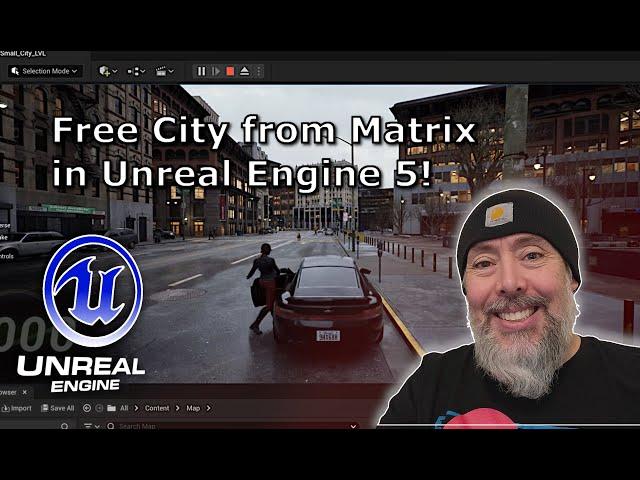 How to Download the Matrix City Sample Demo in Unreal Engine 5.3 with RTX 2060 Super