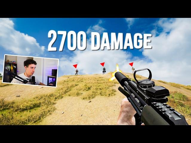 TGLTN deals *2700 DMG* playing 1-MAN-SQUADS in PUBG!