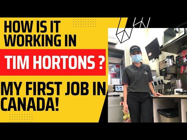 Working at Tim Hortons in Canada | Buhay Canada | Pinoy in Canada | Canada Life