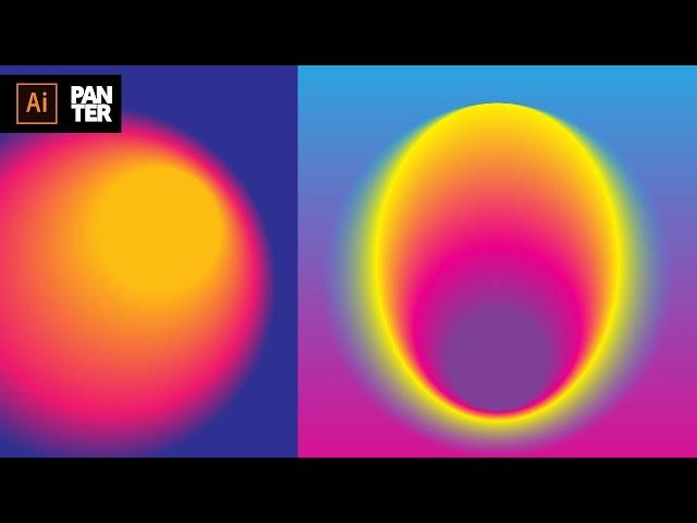 Smooth Abstract Gradient Effect | Adobe Illustrator Tutorial