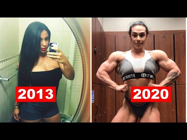 Kristina Nicole Mendoza - THEN and NOW | Beautiful muscle girl transformation 2013 to 2020