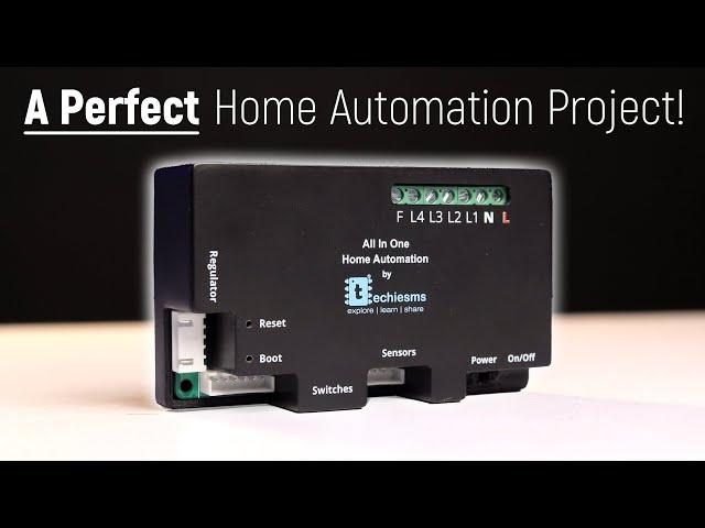 Our BEST EVER Home Automation project | All In One Home Automation with Fan Dimmer V3 | IoT Projects