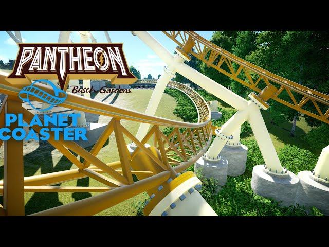 Pantheon POV - Busch Gardens Williamsburg (Planet Coaster)