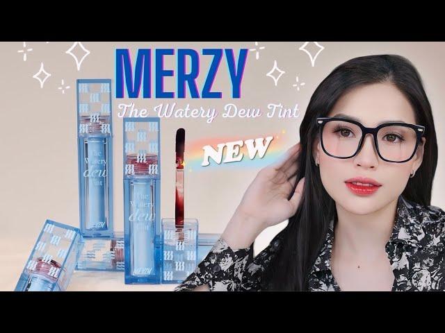 [Review] MERZY The Watery Dew Tint Ver 4 MỚI NHẤT | Chất son đã cải tiến! Shock!