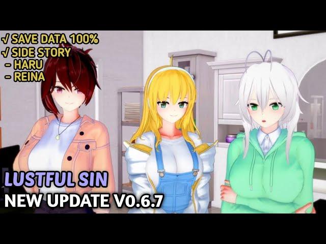 NEW UPDATE LUSTFUL SIN [v0.6.7] + SAVE DATA 100%!!!