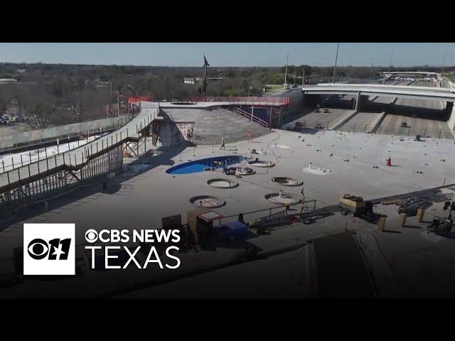 New deck park over I-35 near Dallas Zoo to open spring 2026