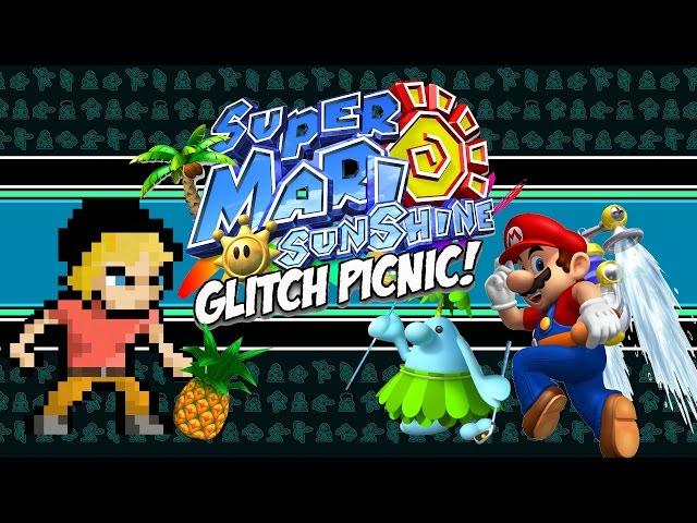 Super Mario Sunshine Glitch Picnic | Super Mario Sunshine Glitches | MikeyTaylorGaming