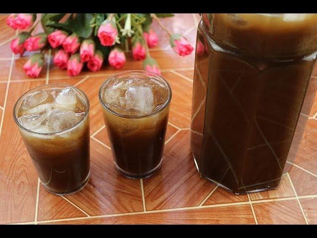 Tamarind syrup is a cold and delicious Ramadan drink شراب التمر هندي مشروب رمضاني بارد ولذيذ