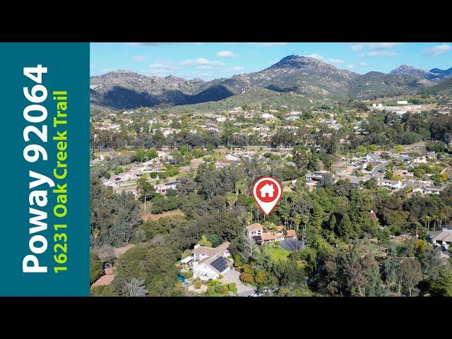 16231 Oak Creek Trail, Poway, CA 92064 - Poway Home for Sale