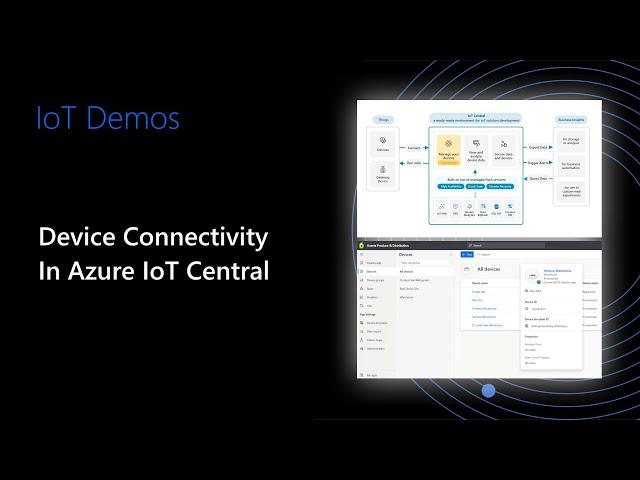 Demo: Monitoring device connectivity status in Azure IoT Central