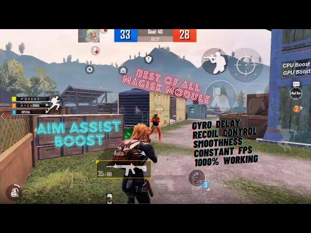 AIM ASSIST BOOST MAGISK MODULE FOR ALL DEVICE 100% WORKING