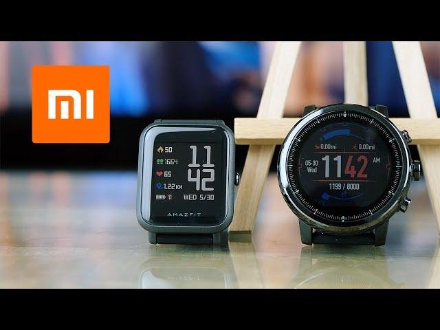 Xiaomi Amazfit Bip и Amazfit Stratos. Убийцы Apple Watch?