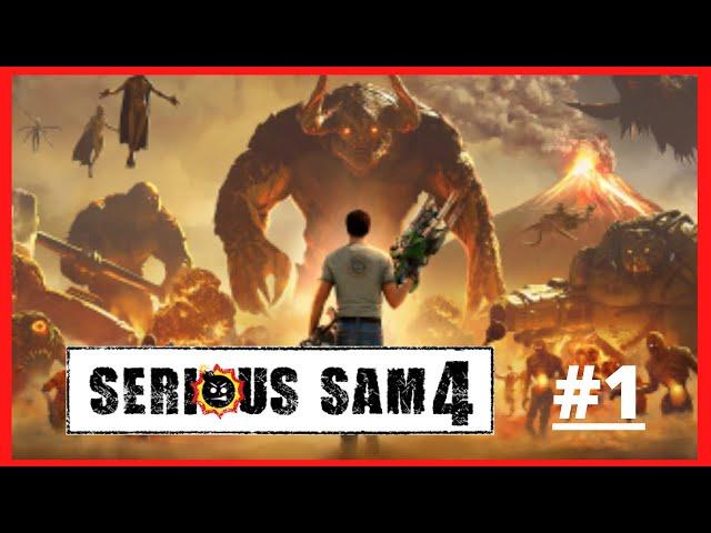 ALIEN METAL SNAKE?! - Serious Sam 4 Lets Play EP #1