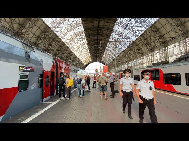 [4K] Walking Streets Moscow  Kiyevsky railway station.