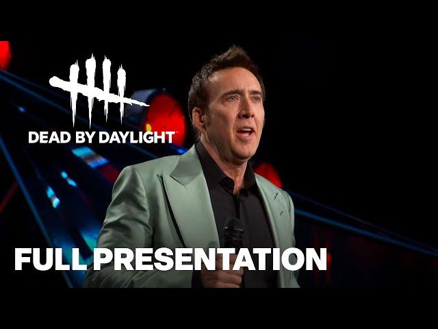 Dead by Daylight Nicolas Cage On-Stage Reveal | Summer Game Fest 2023