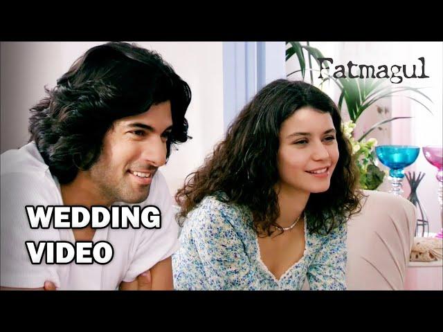 Fatmagul -  Fatmagul and Kerim Watching Wedding Videos - Section 75