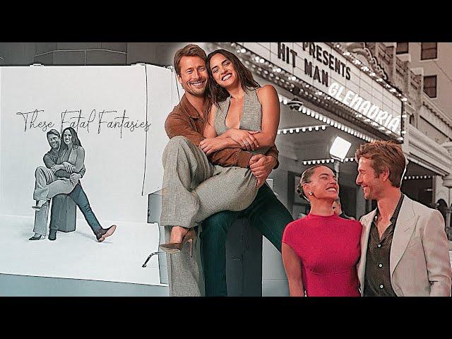 Glen Powell & Adria Arjona || these fatal fantasies