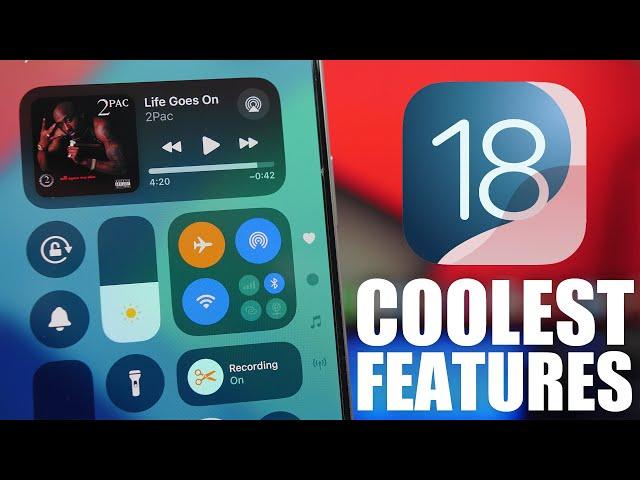 iOS 18 - 10 Coolest New FEATURES